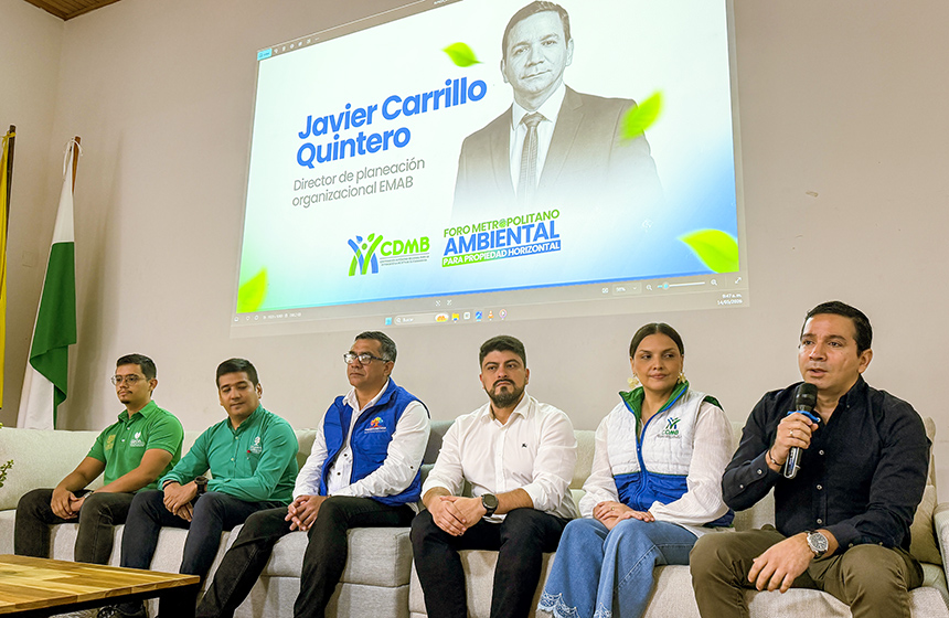   Más de 150 administradores fortalecen la gestión ambiental en el primer día, del Foro Metropolitano de Propiedad Horizontal de la CDMB